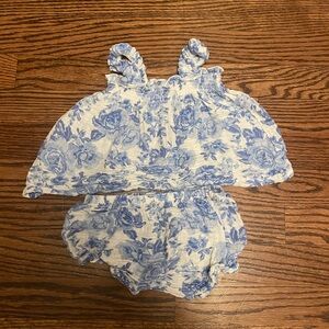 Angel Dear Ruffle Top and Bloomer